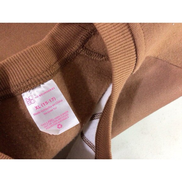 Brown Wolf Sweatshirt Retro Animals Womens XL - Picture 4 of 6